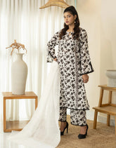 Keysha Summer Bloom Printed Lawn 3 Piece Unstitched Suit KS24SBV7 D-57
